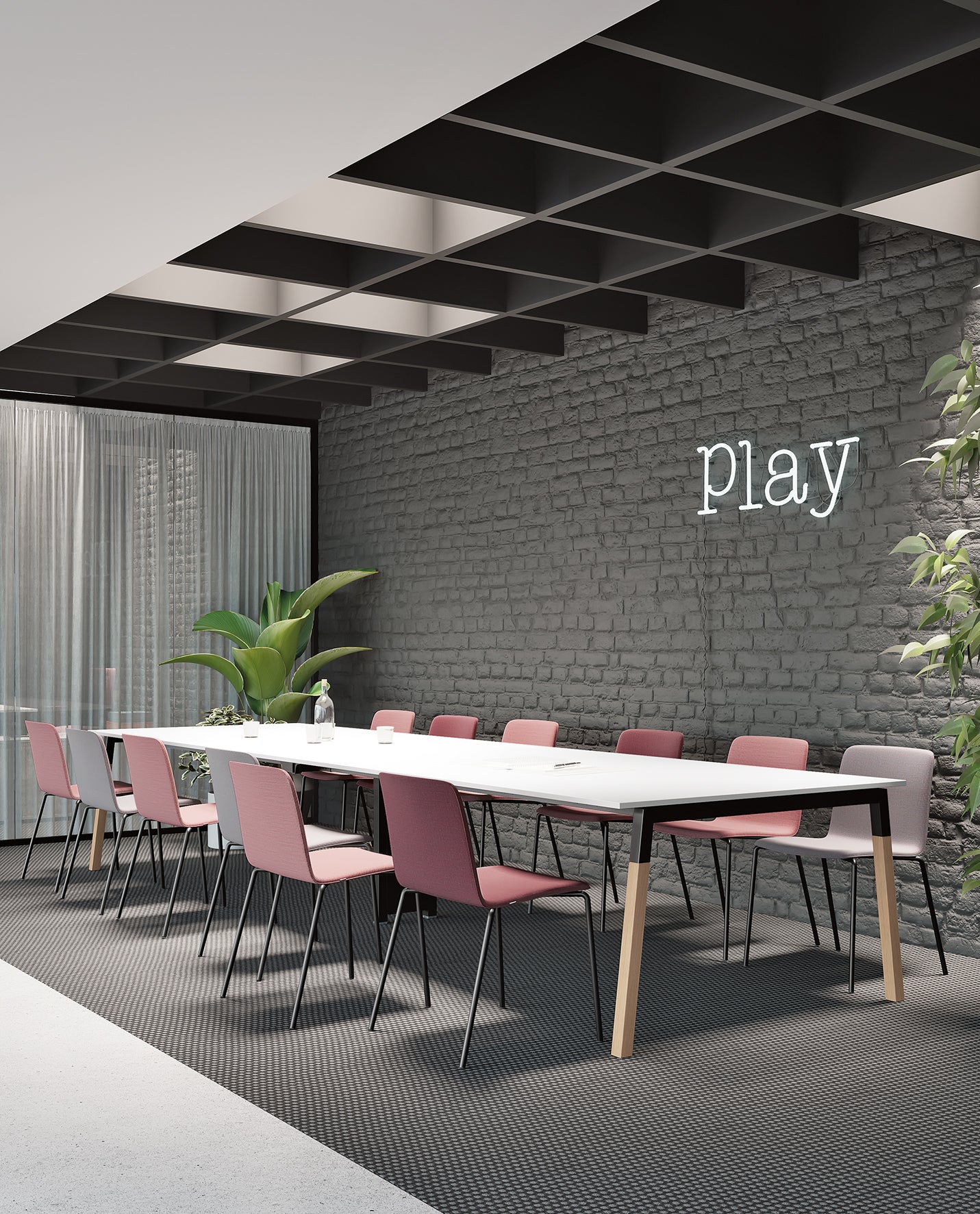 Tables de réunion Pop Woody