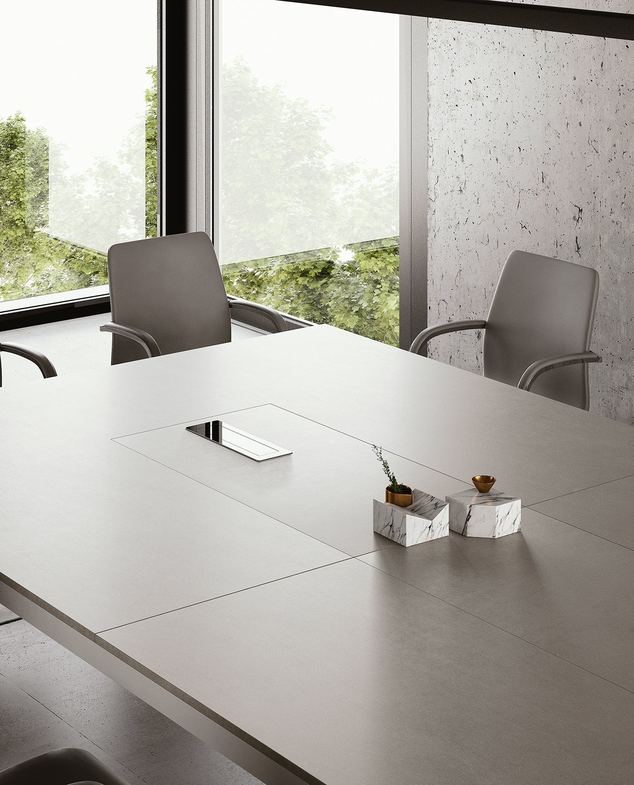 Tables de réunion modulables Alplus