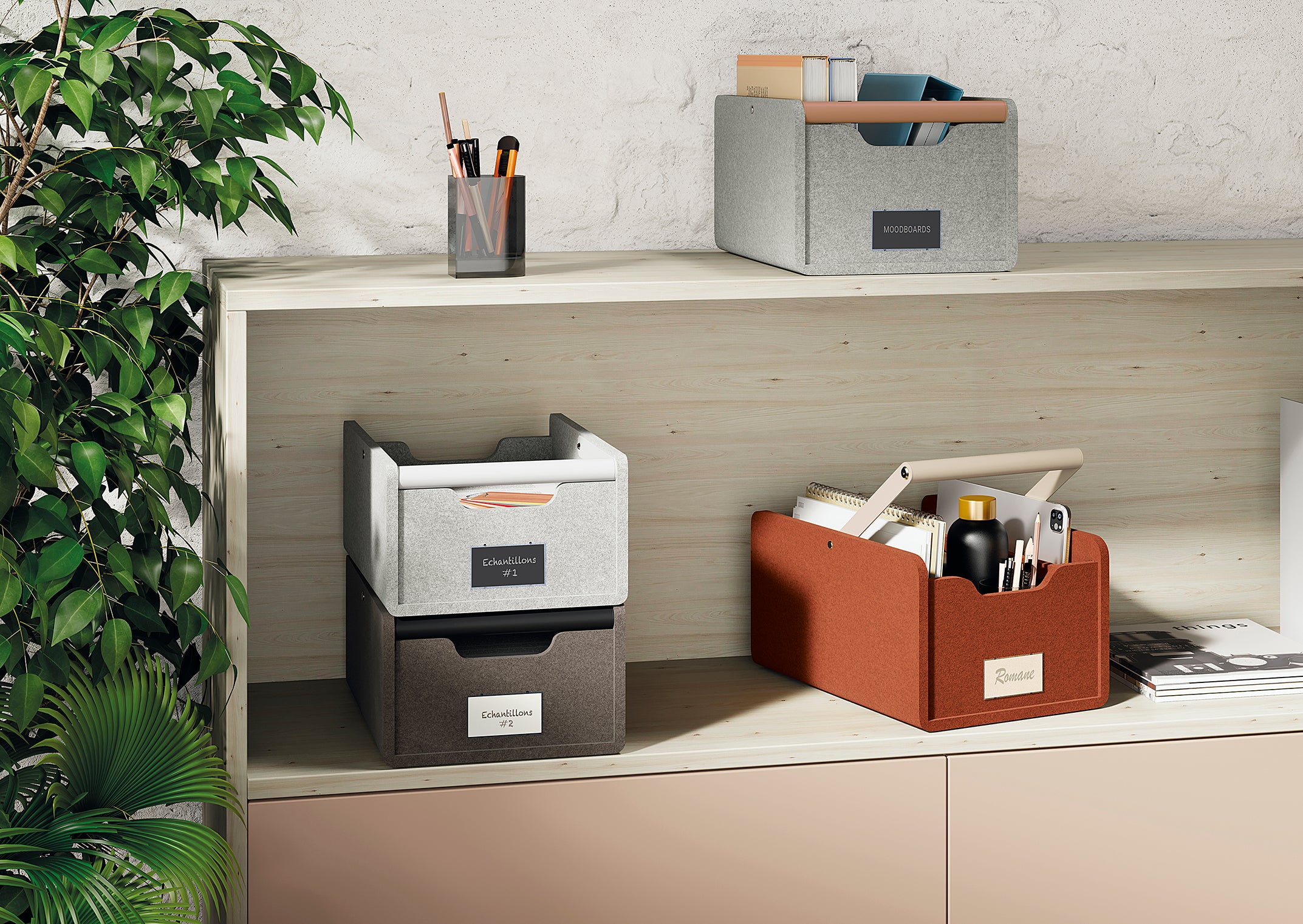 Paniers de rangement Basket