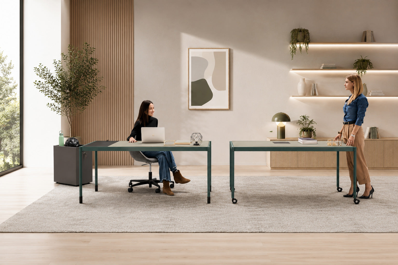 Fluido, mobilier modulaire transformable