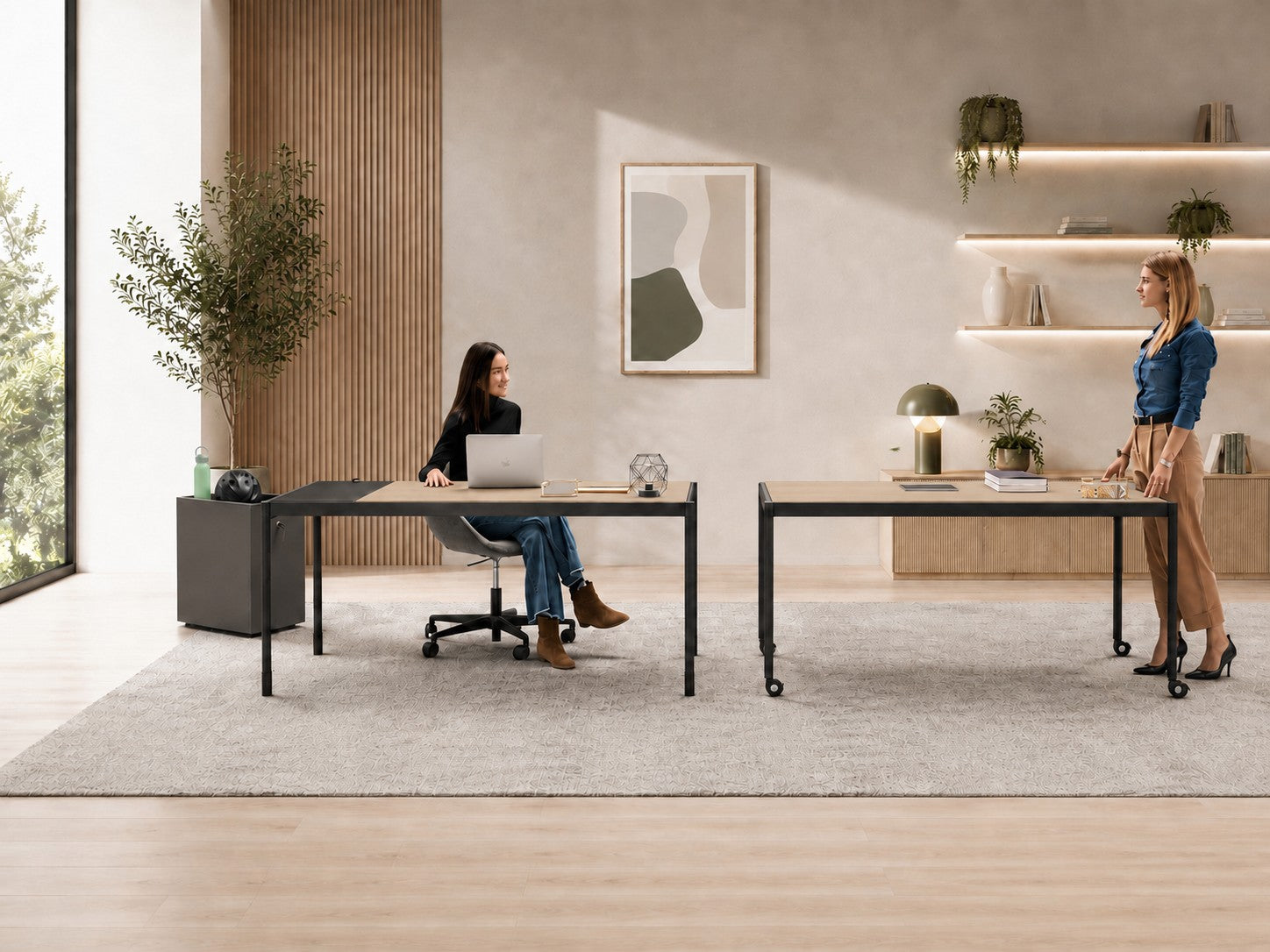 Fluido, mobilier modulaire transformable