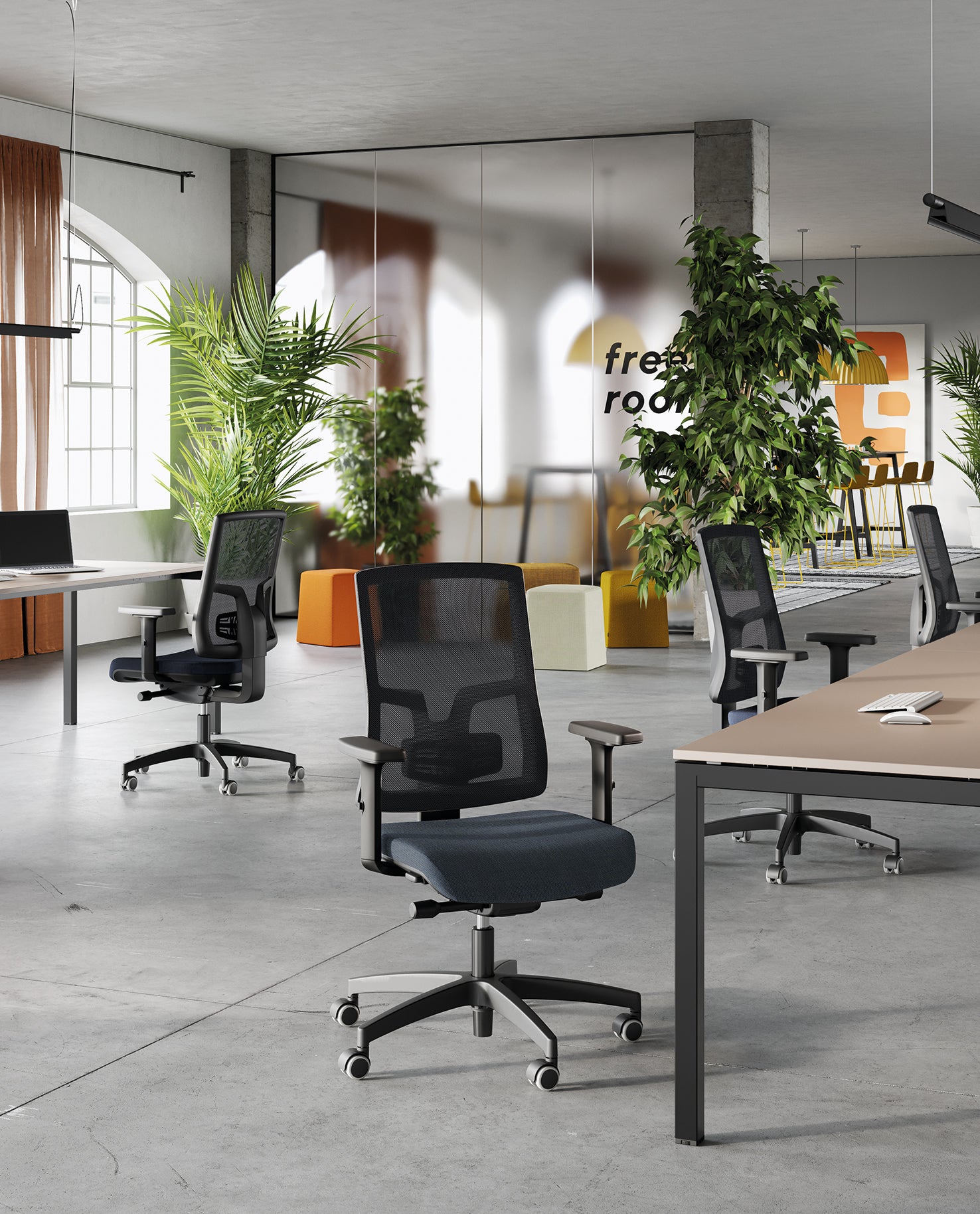 Chaise de bureau Kiku