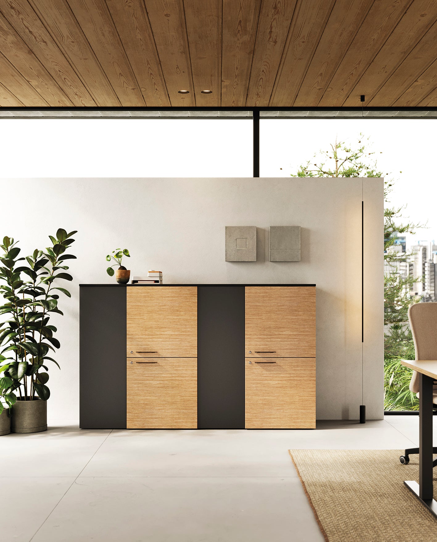 Armoire de bureau design Madia