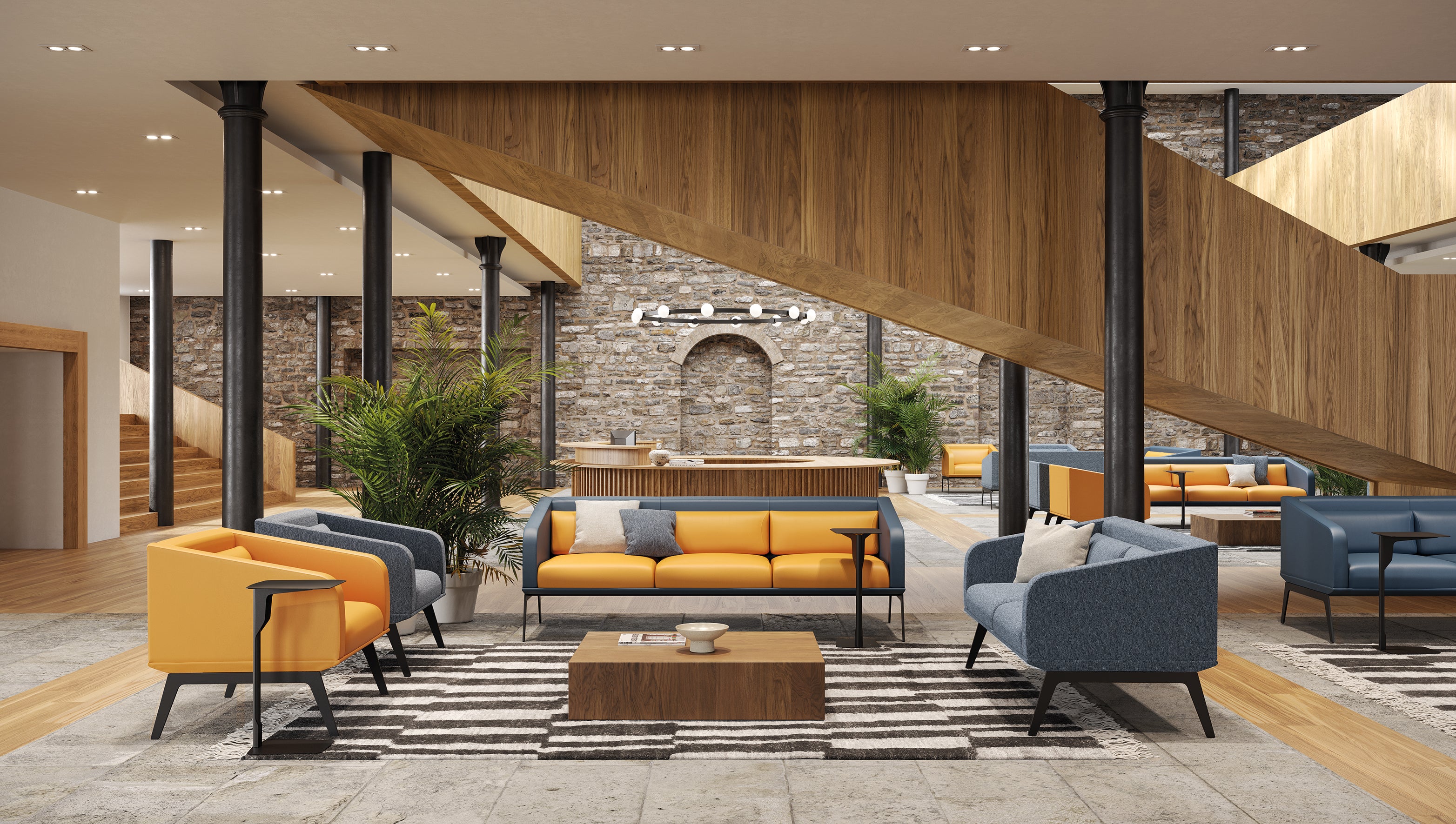 Canapés d’accueil Metro 15