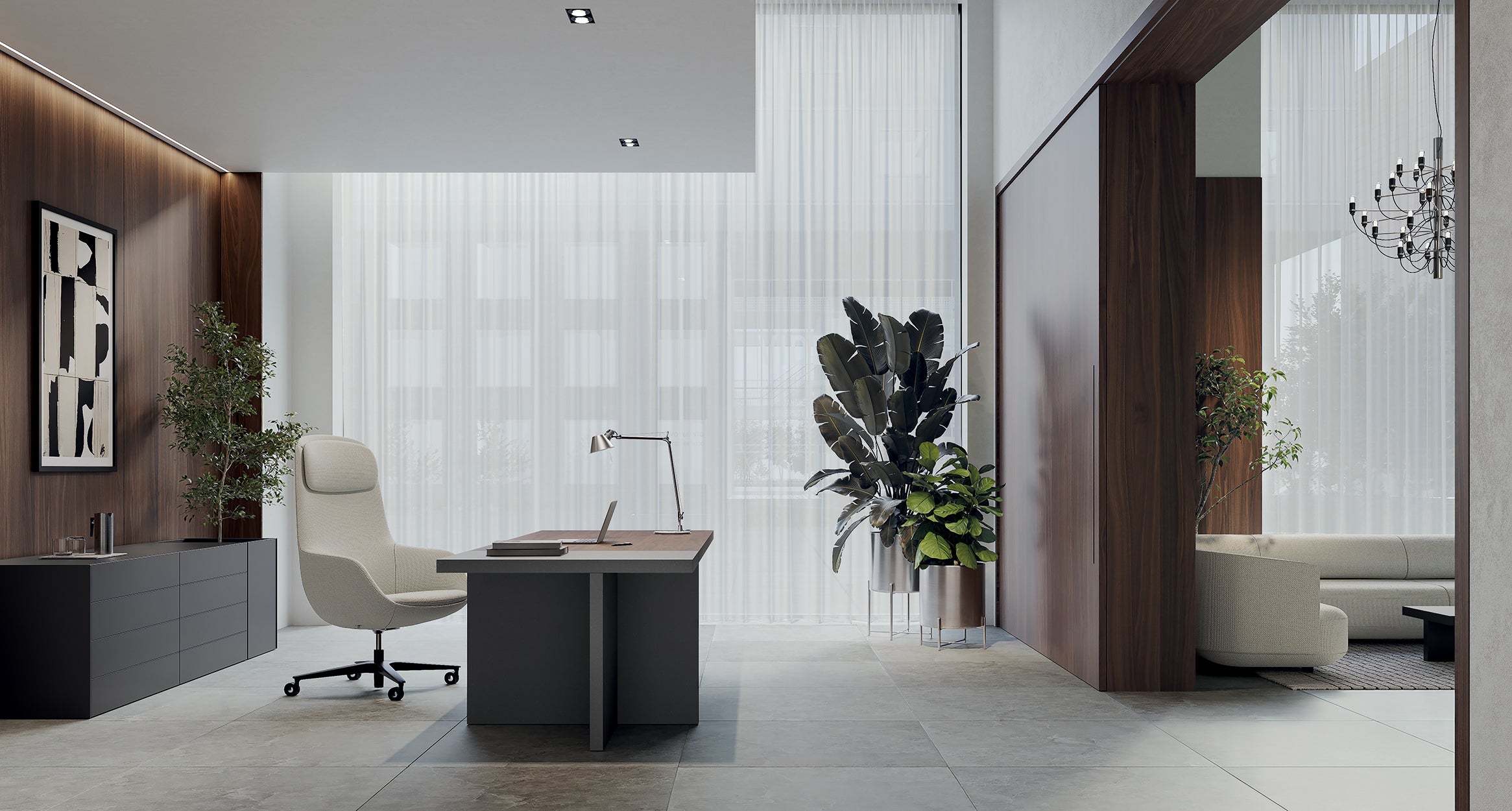 Bureau de direction Réglable en hauteur MUX 70