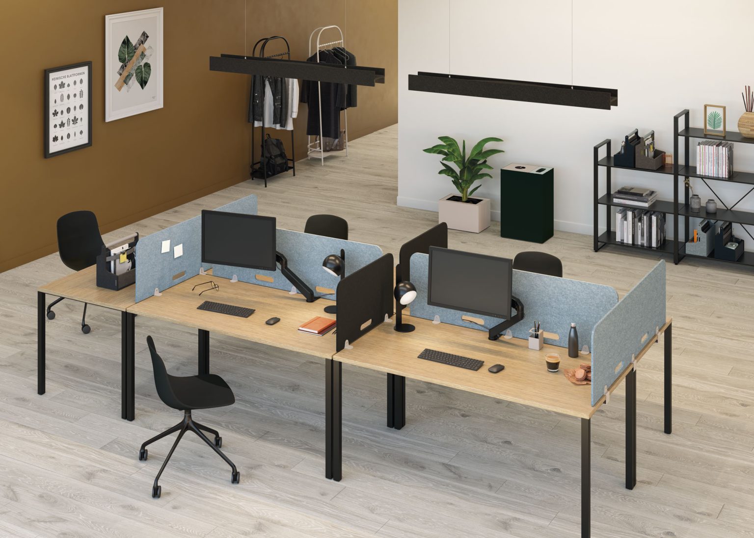 Écrans de séparation acoustiques Oasis