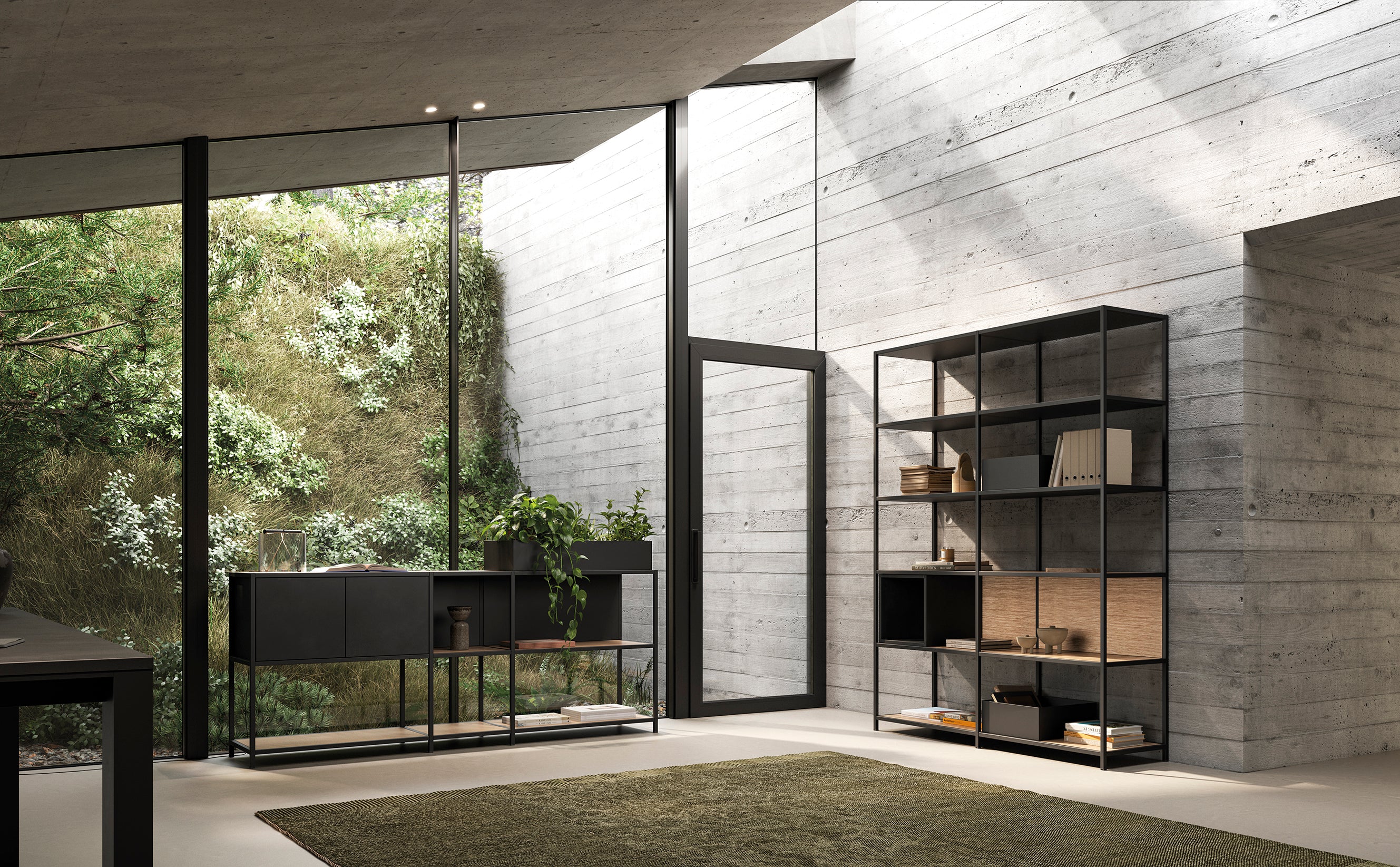 Bibliothèque de bureau modulaire Phylo