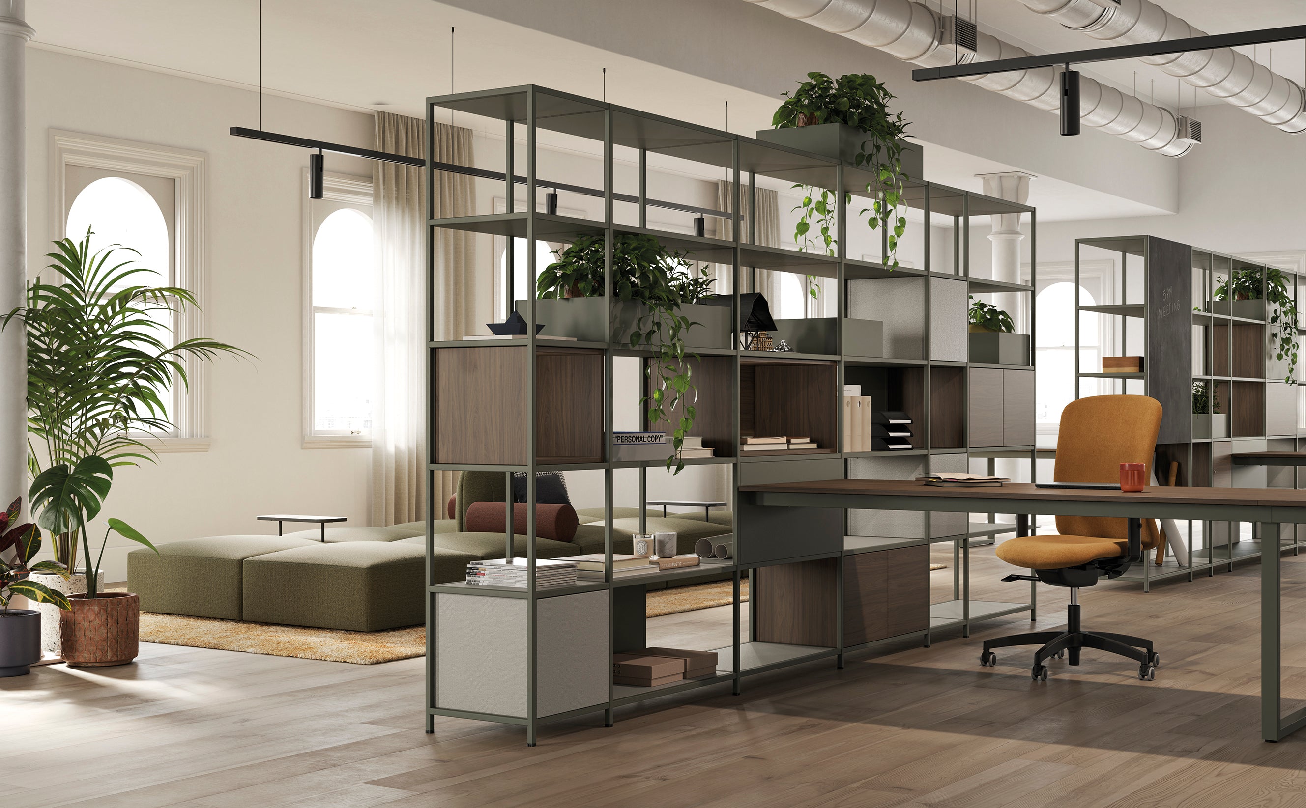 Bibliothèque de bureau modulaire Phylo