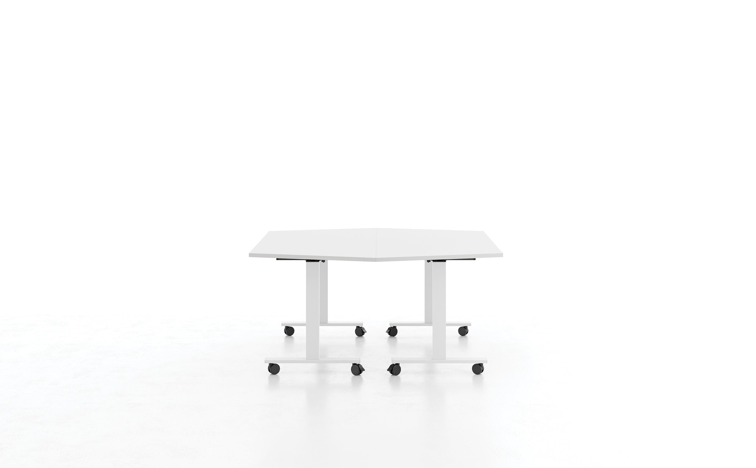 Table de réunion pliante sur roulettes Pop Folding