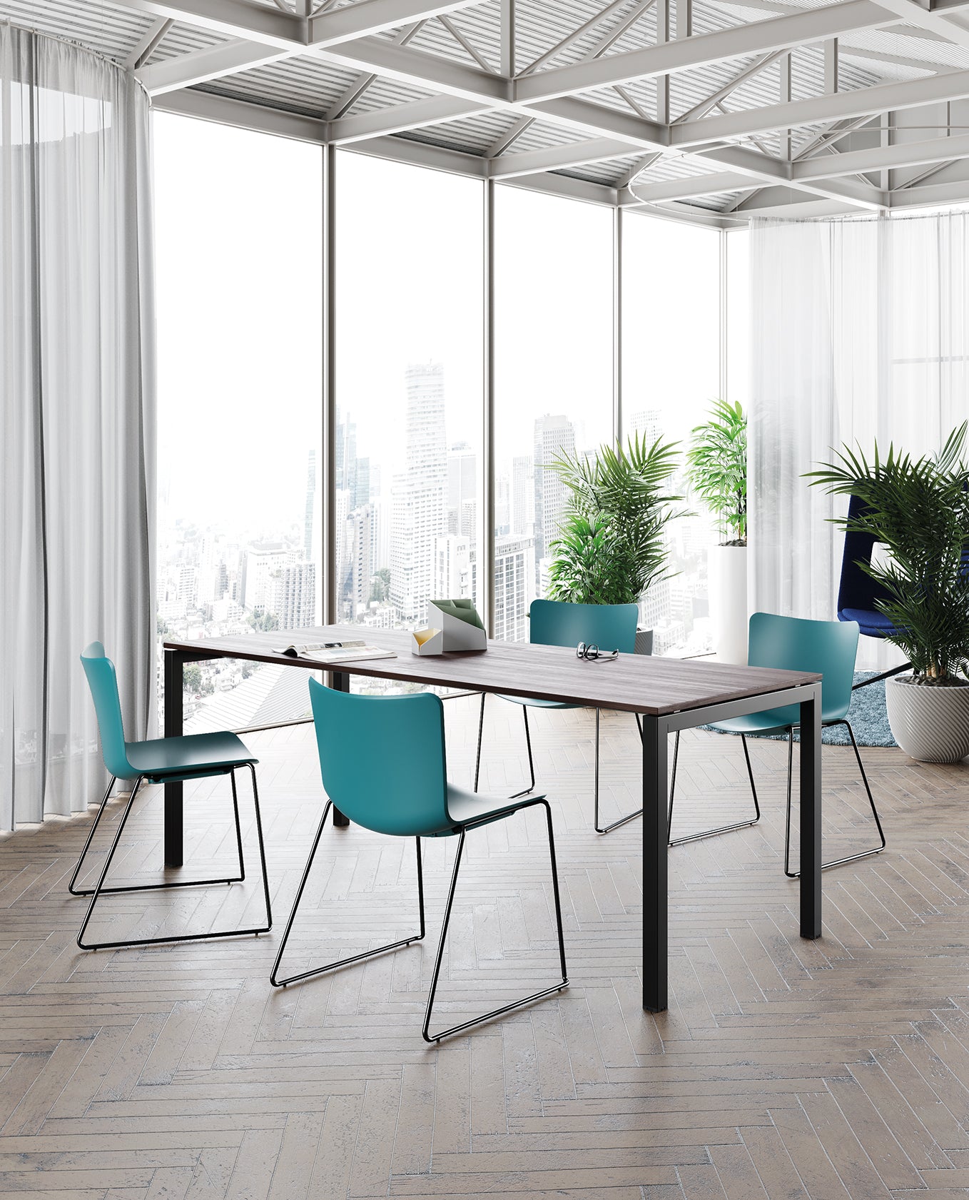 Chaises empilables Poppea