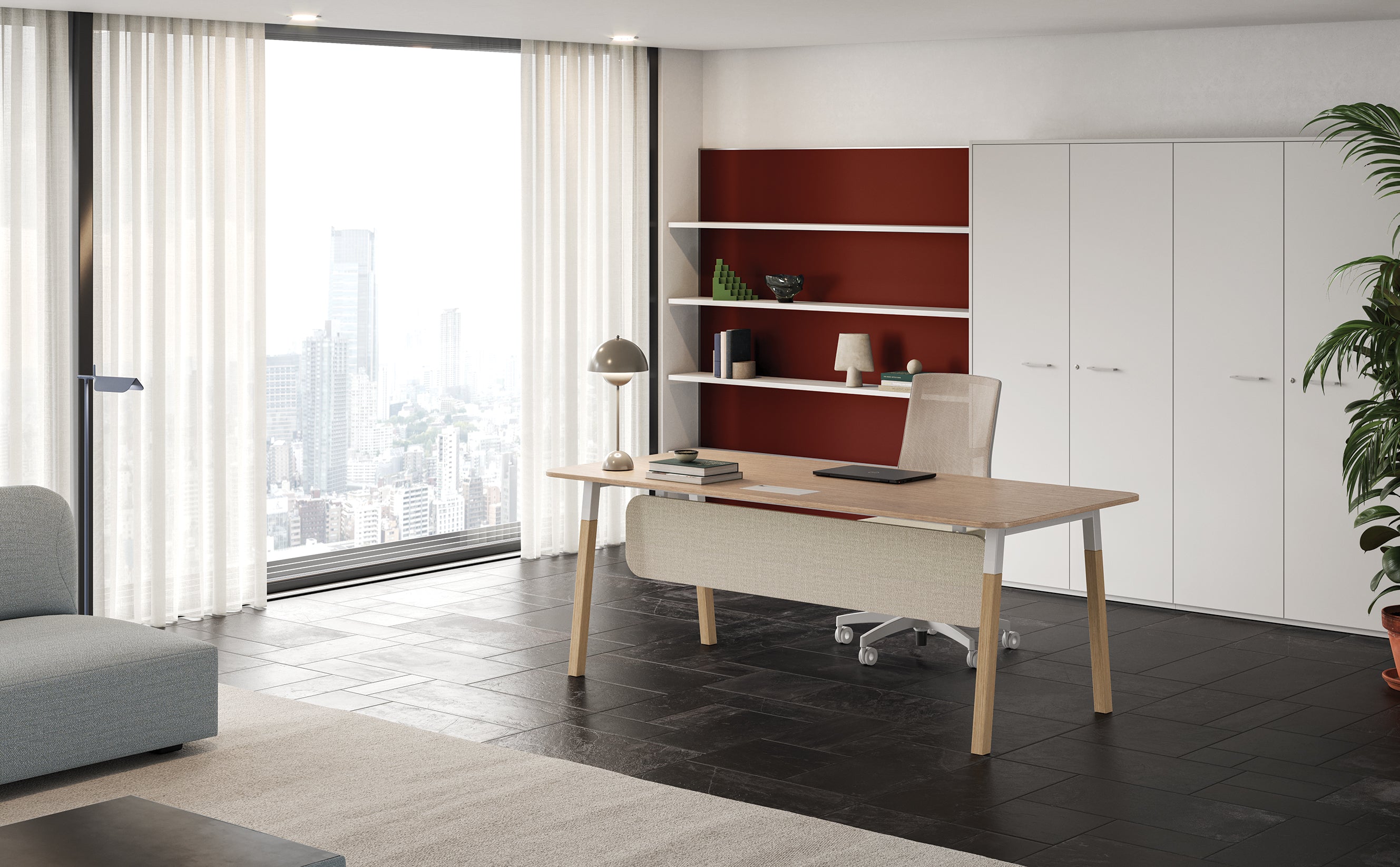 Bureaux design Pop Woody