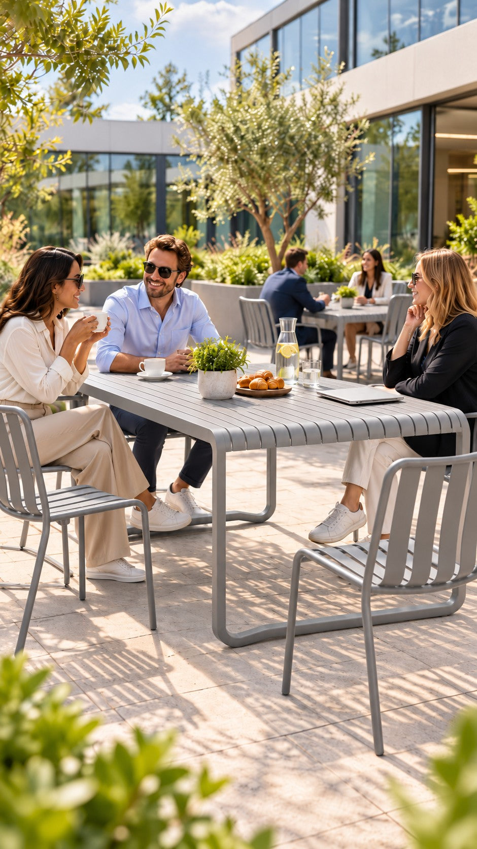Table extérieure rectangle VERANO
