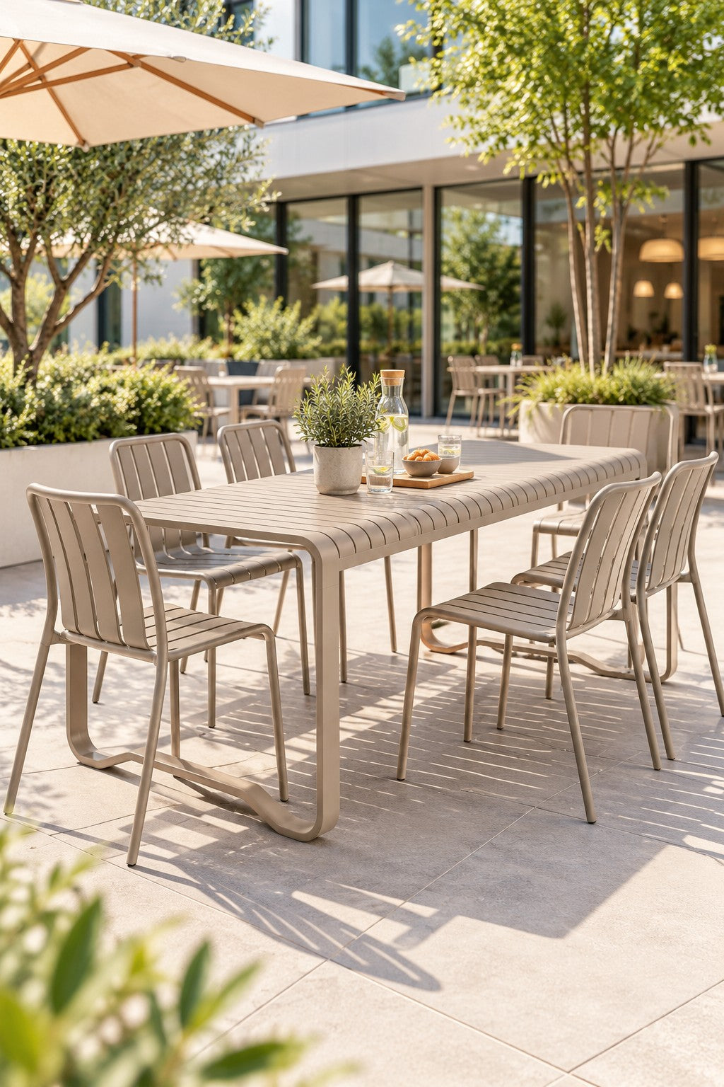 Table extérieure rectangle VERANO