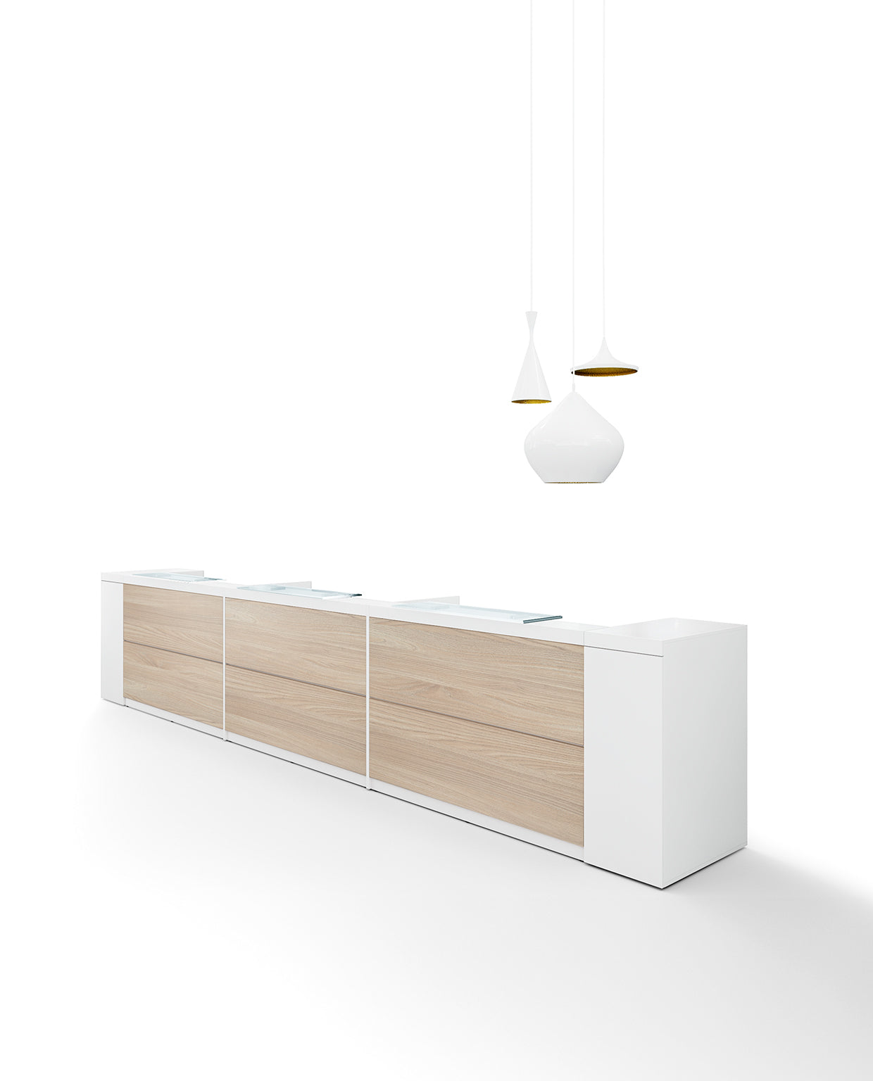 Banque d’accueil design Vogue