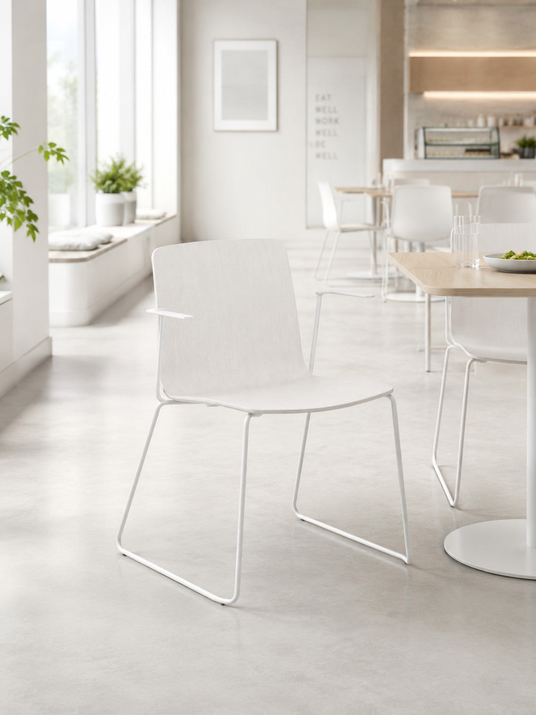Chaises en bois Yo Wood & Tissu