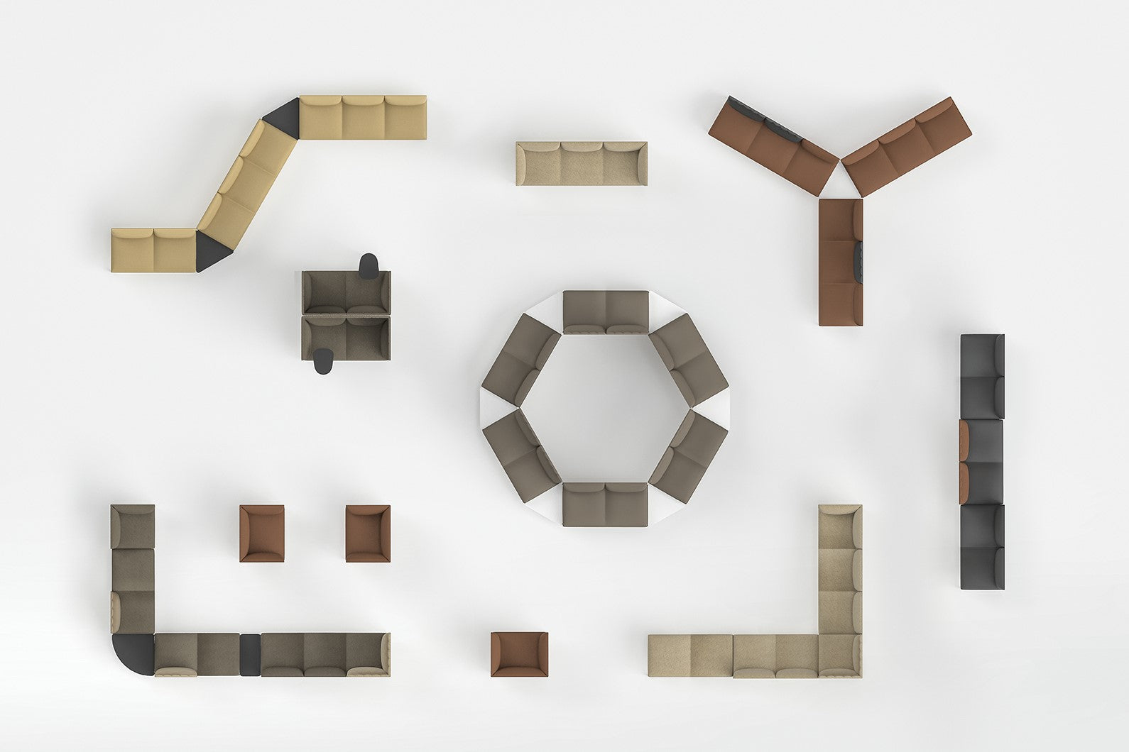 Canapé modulaire Key Join