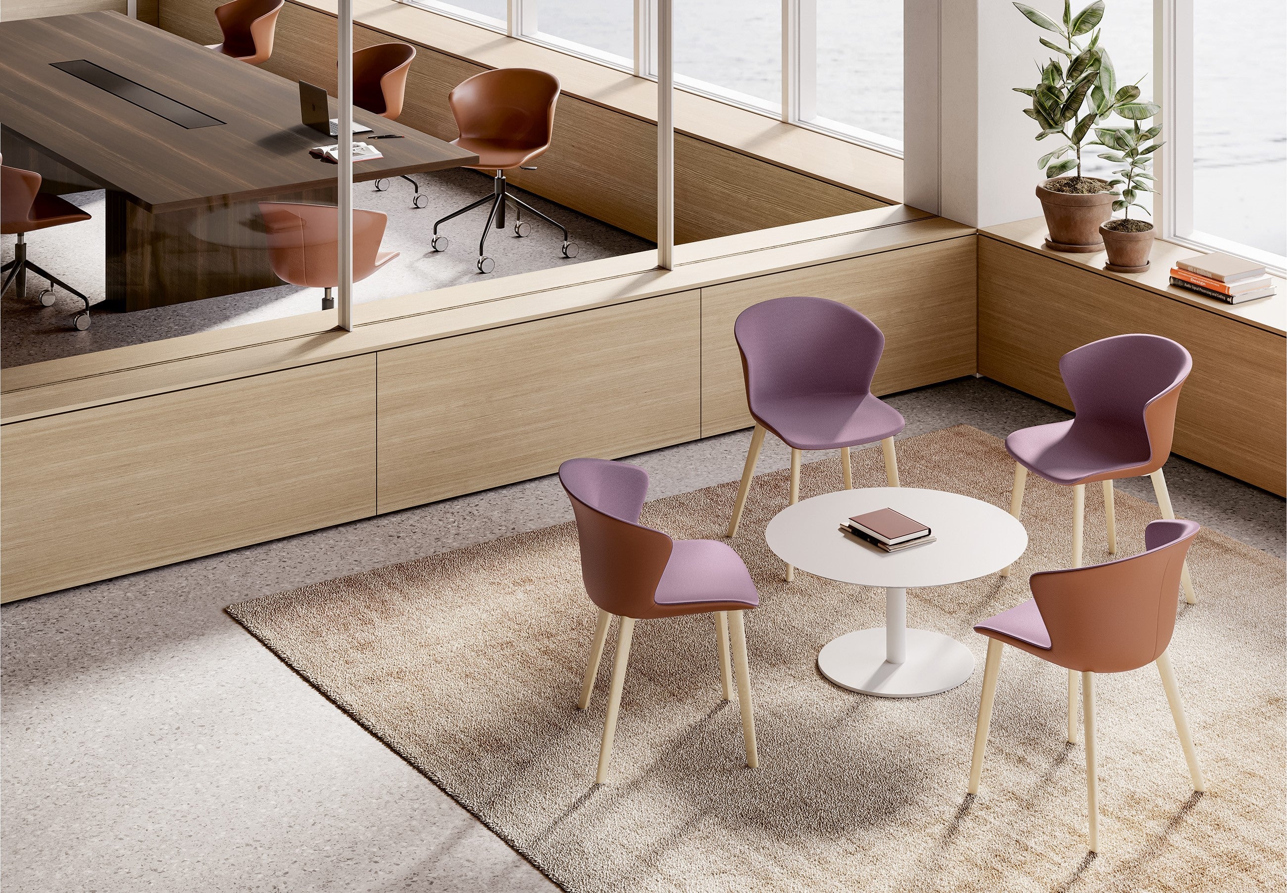 La chaise de réunion Kicca Plus