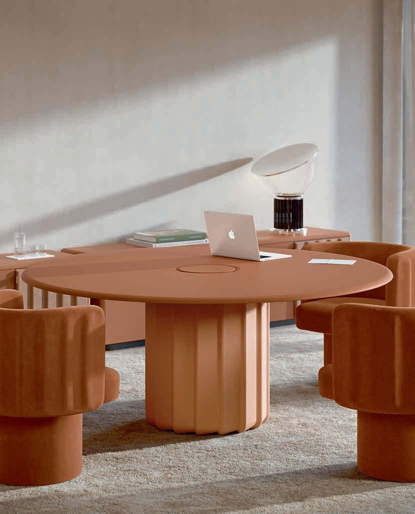 Table ronde design Sabree