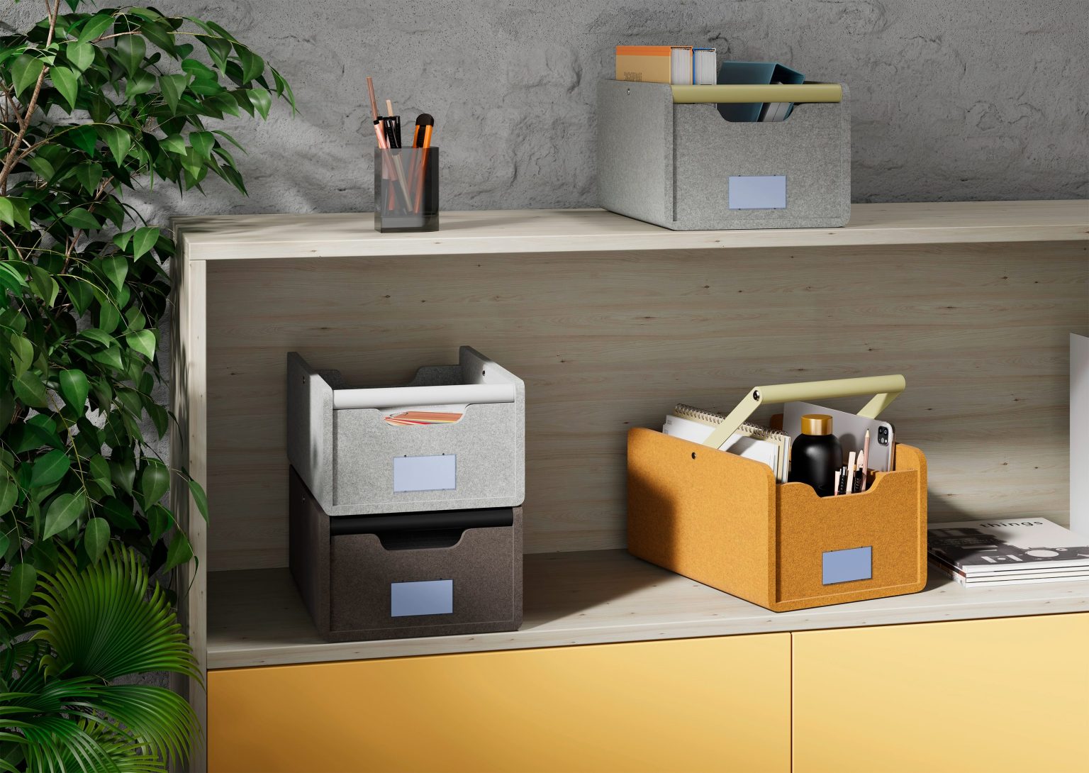 Paniers de rangement Basket