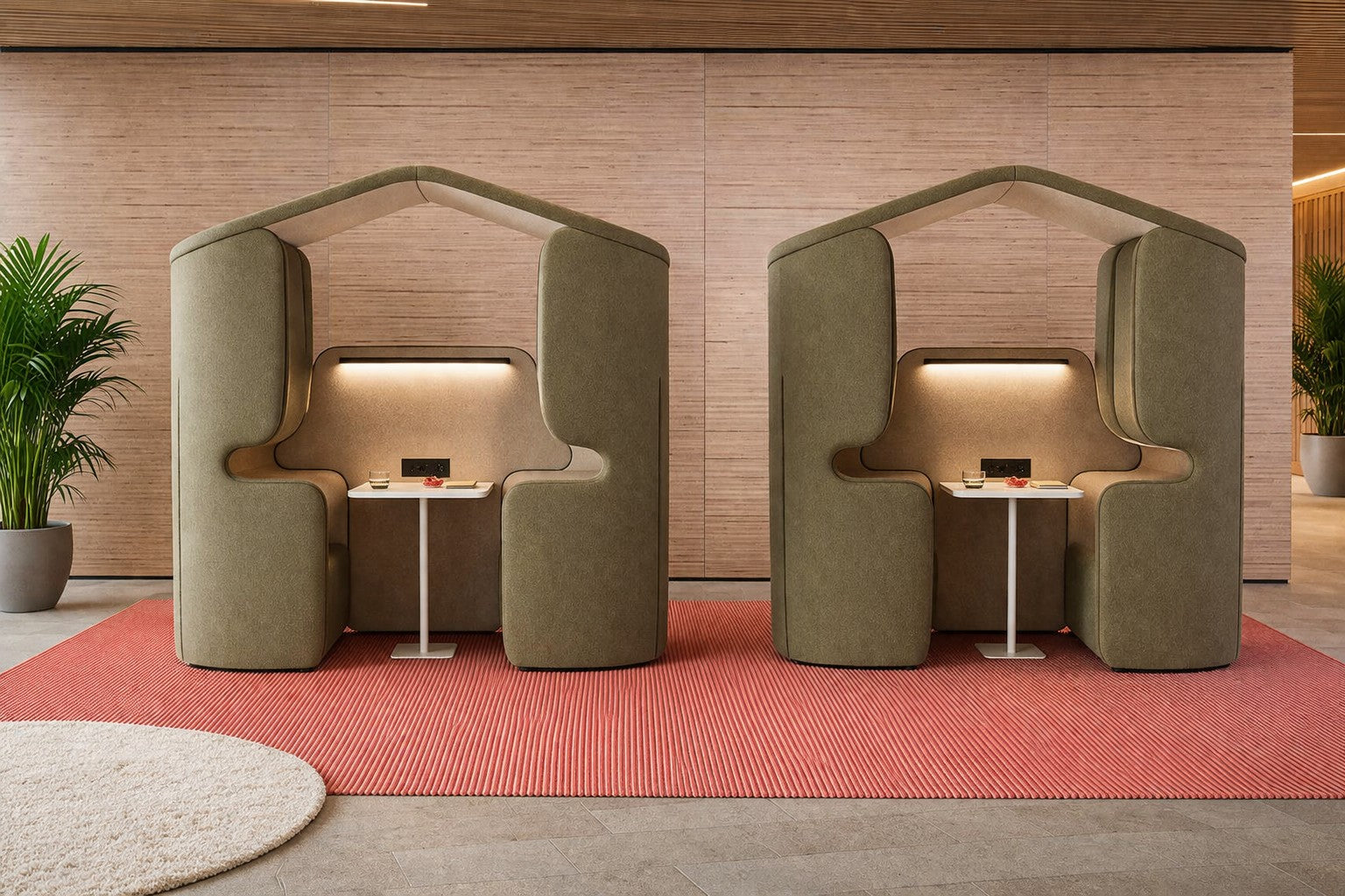 Alcôve acoustique Zen 4 personnes