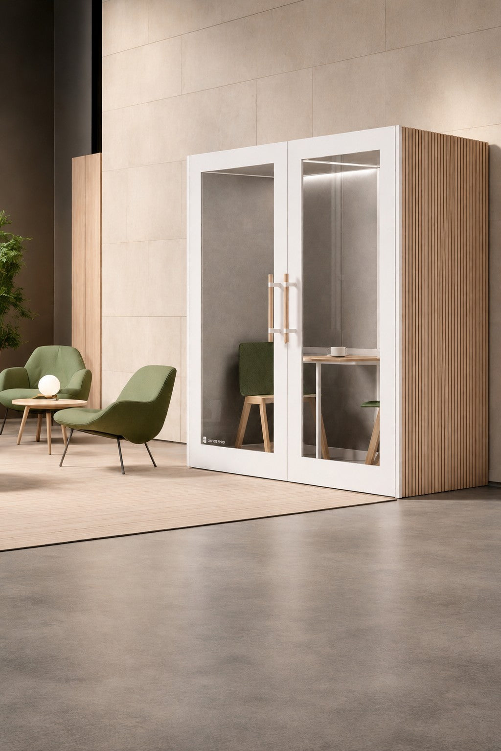 Cabine acoustique double NO SOUND-Meeting Booth