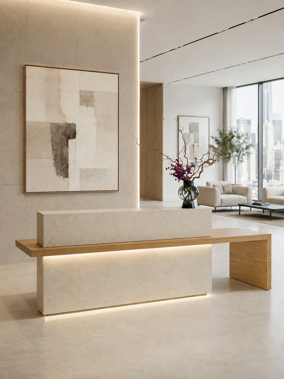 Banque d’accueil Kyo HUB Reception