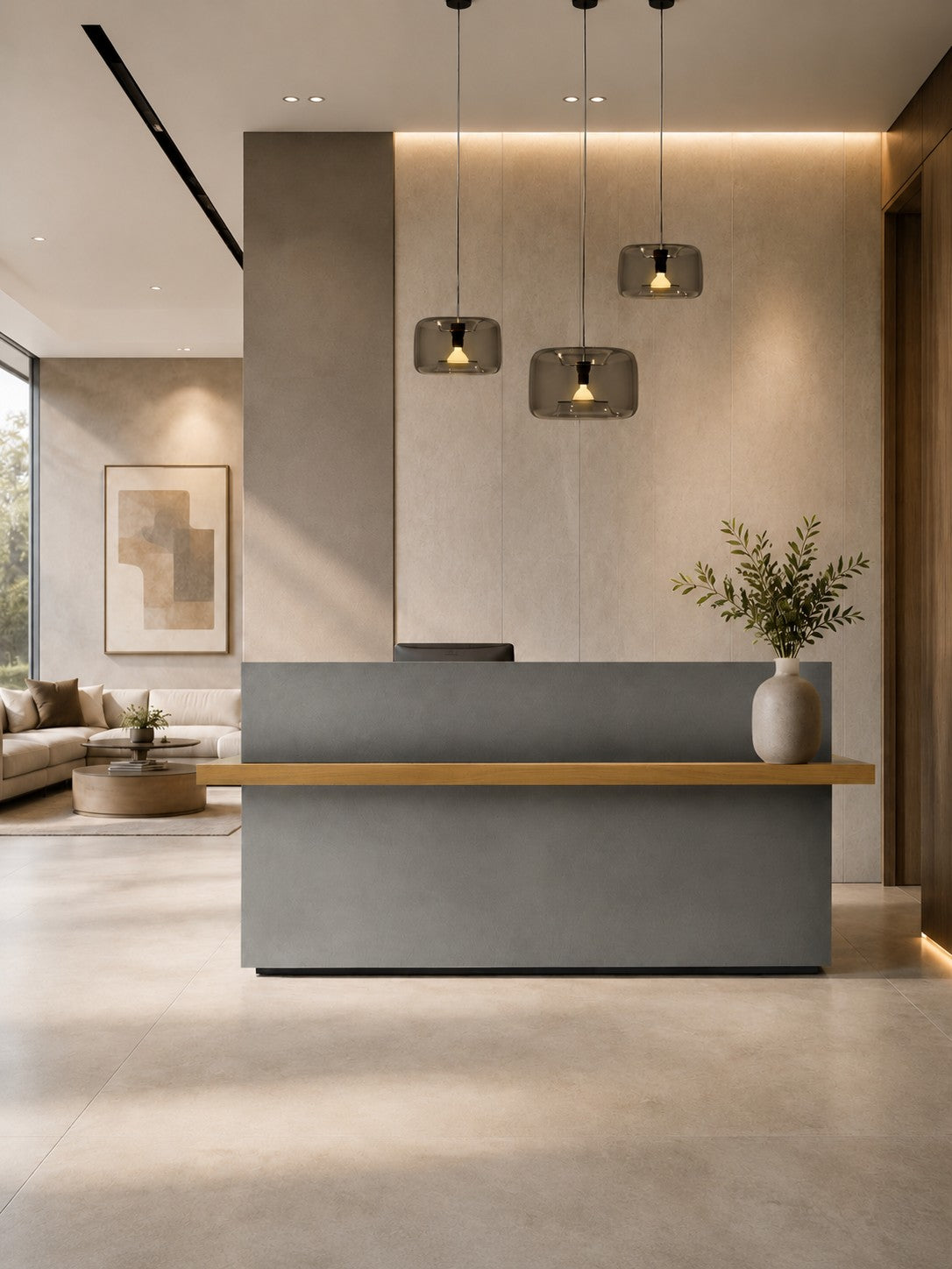 Banque d’accueil Kyo HUB Reception