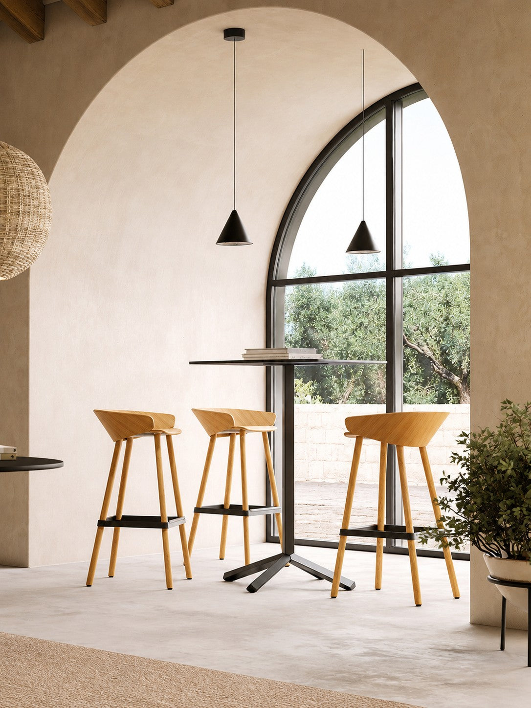 Tables hautes Flamingo
