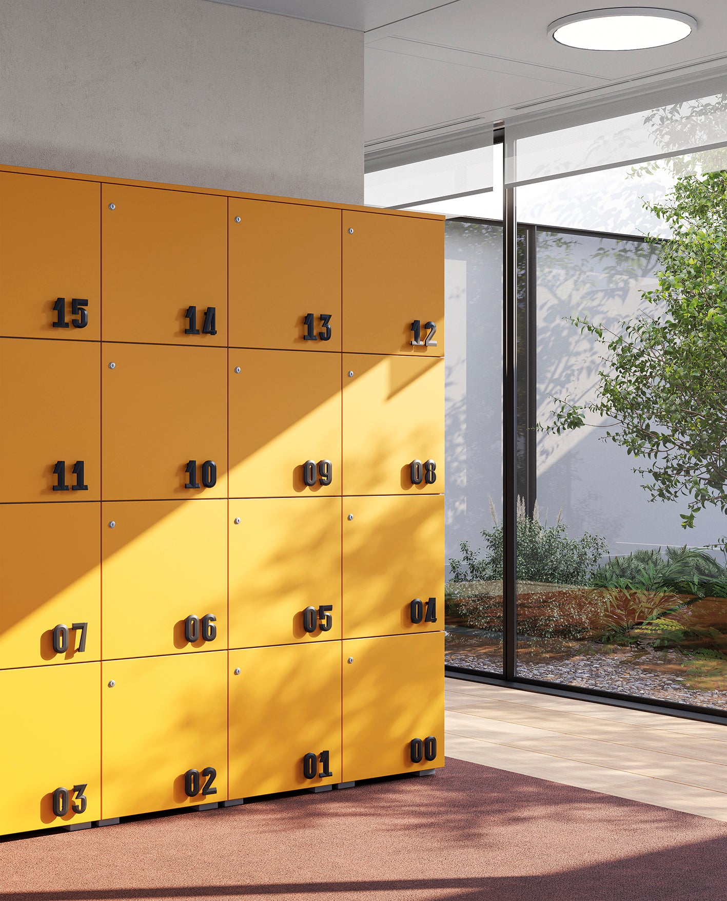 Lockers, casiers de rangement
