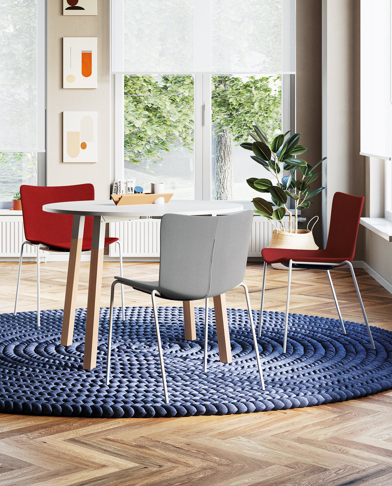 Chaises empilables Poppea