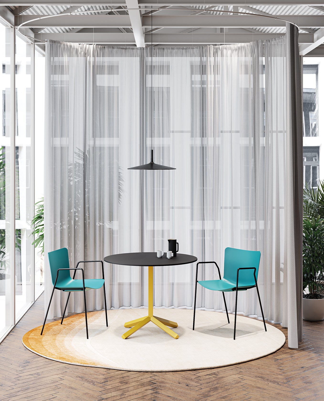 Chaises empilables Poppea