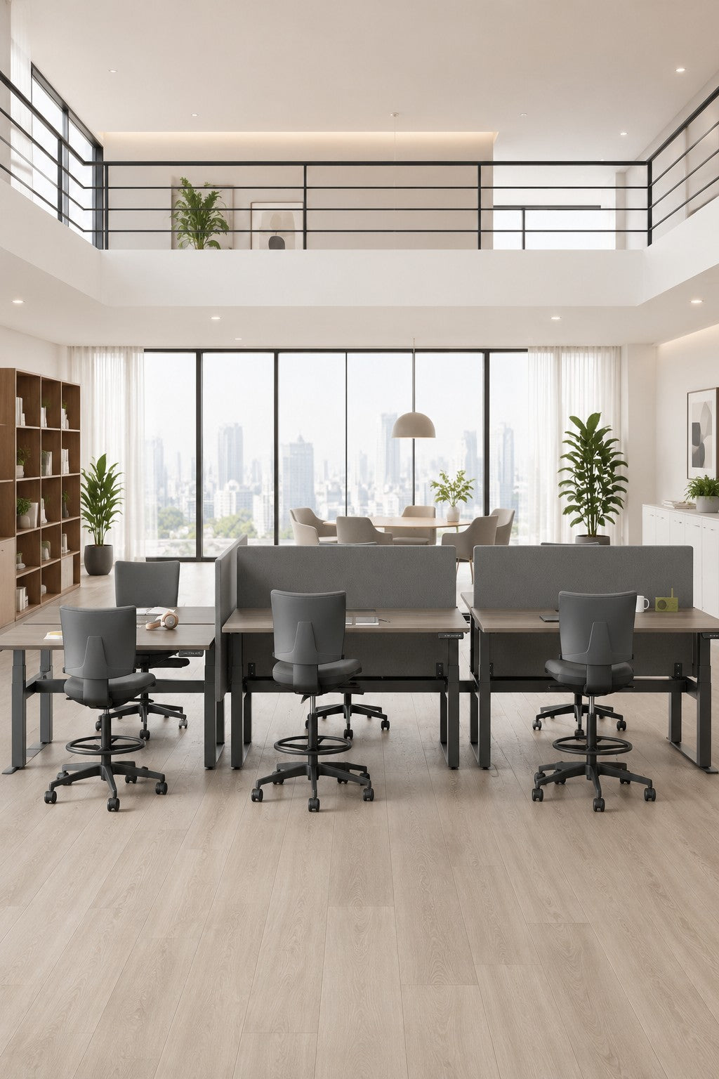Bureaux réglables en hauteur Pop AD