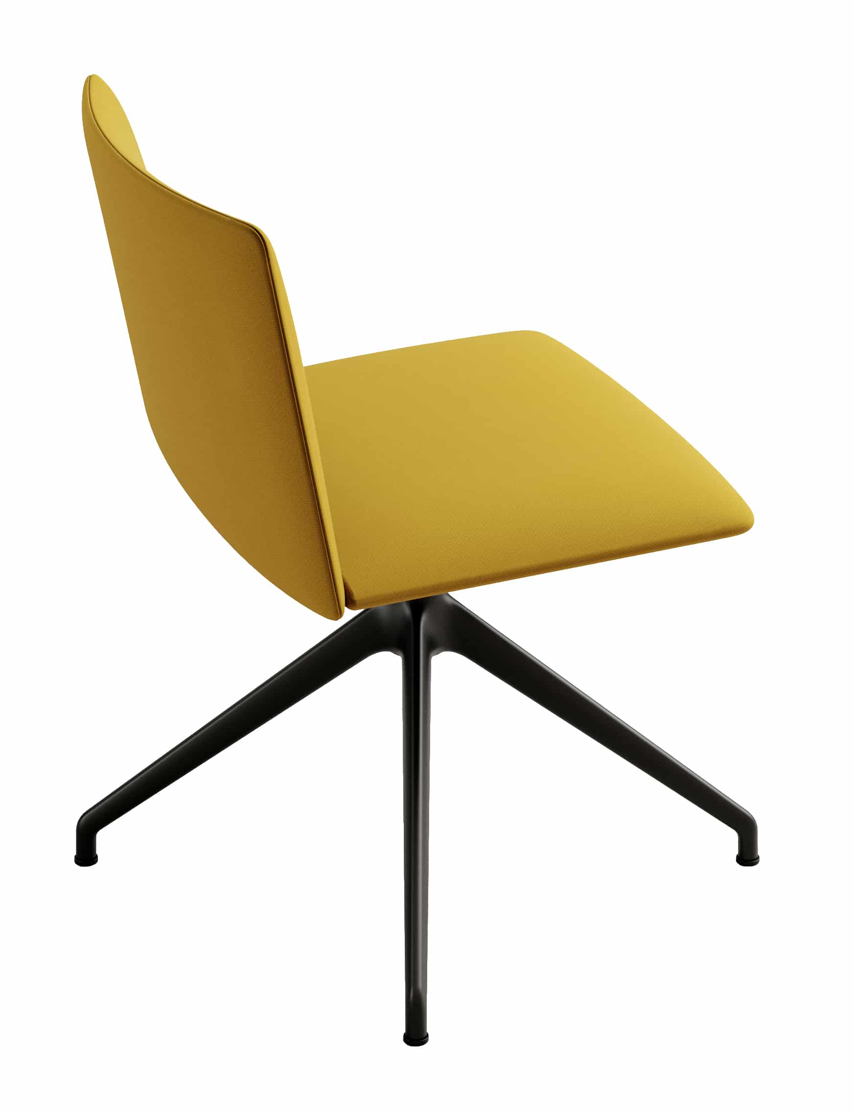 Chaise Stamp 4 pieds pivotant