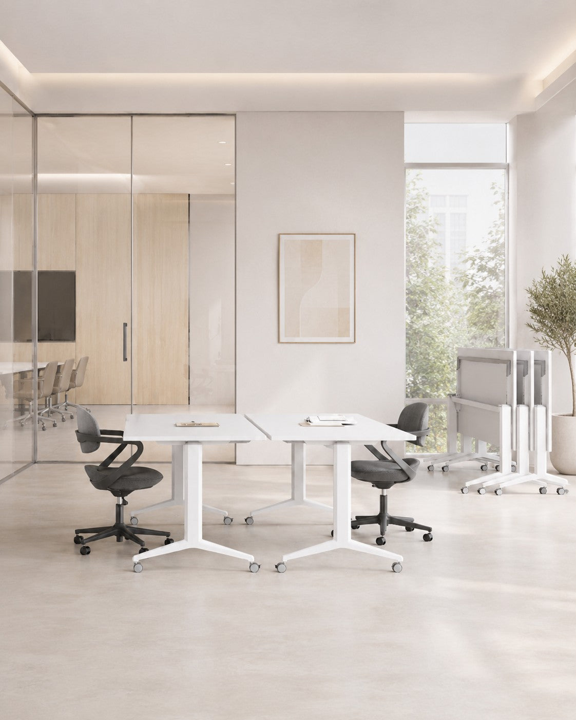 Tables pliantes mobiles V