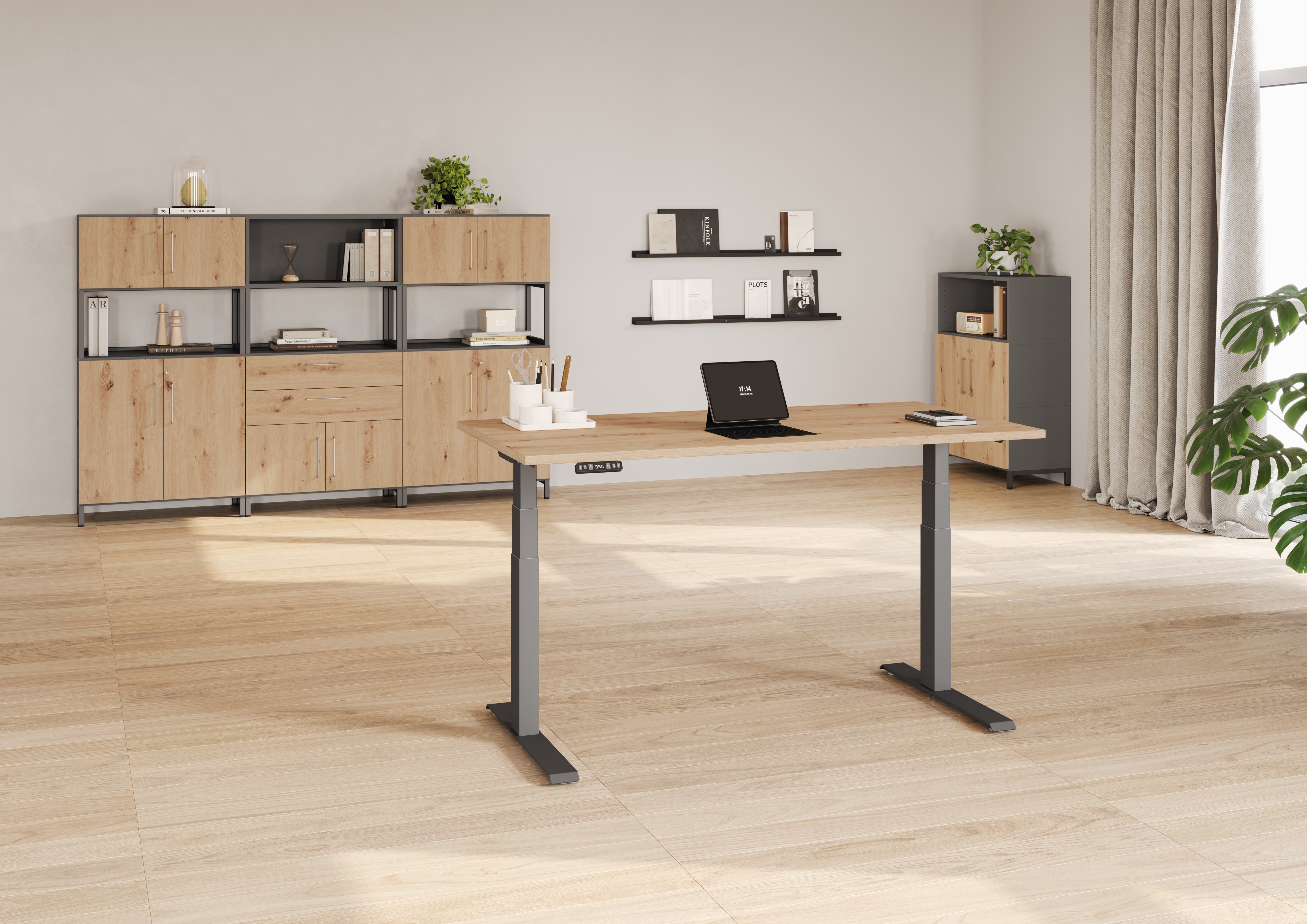 Bureau assis-debout électrique DESKUP