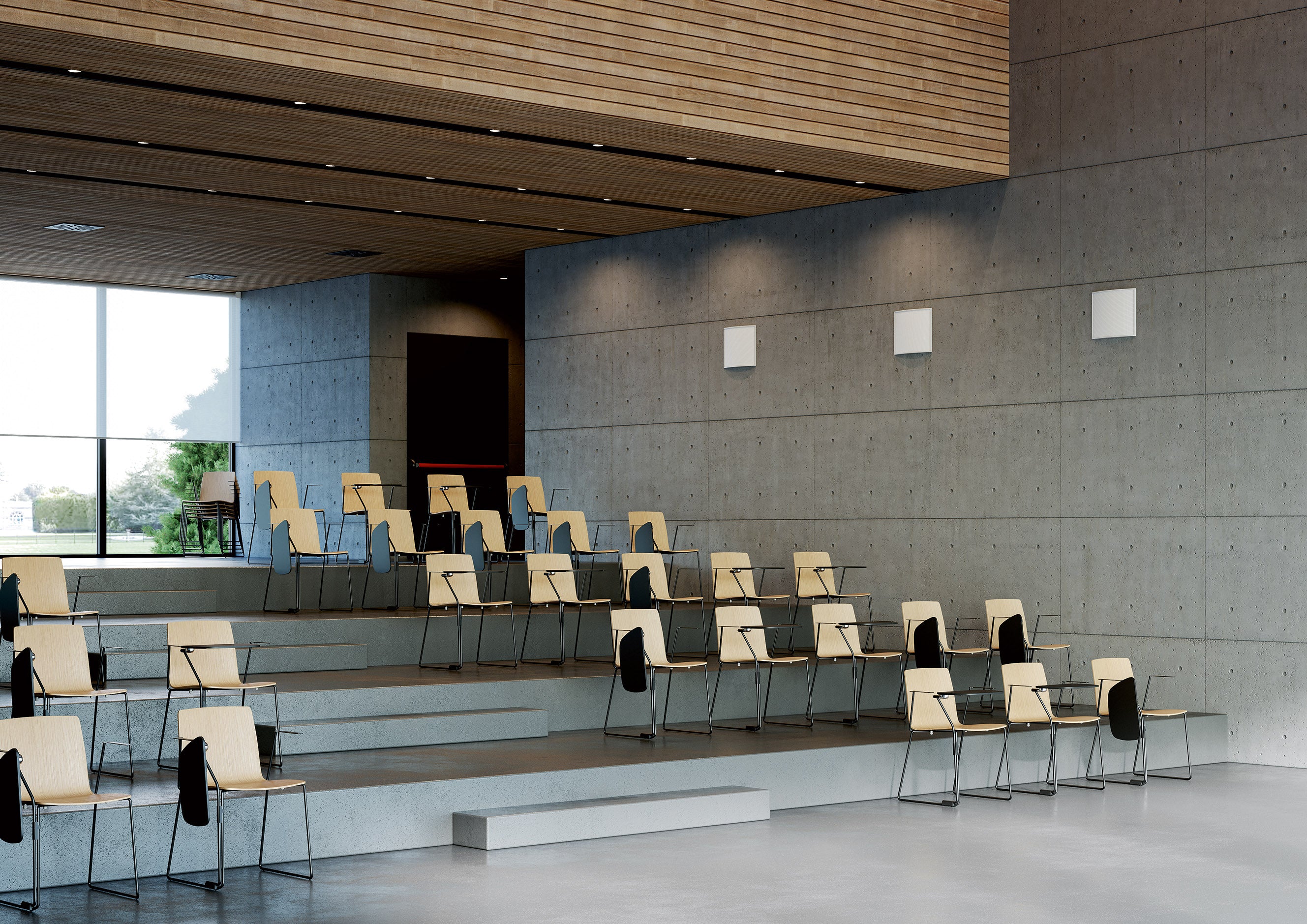 Chaises en bois Yo Wood & Tissu
