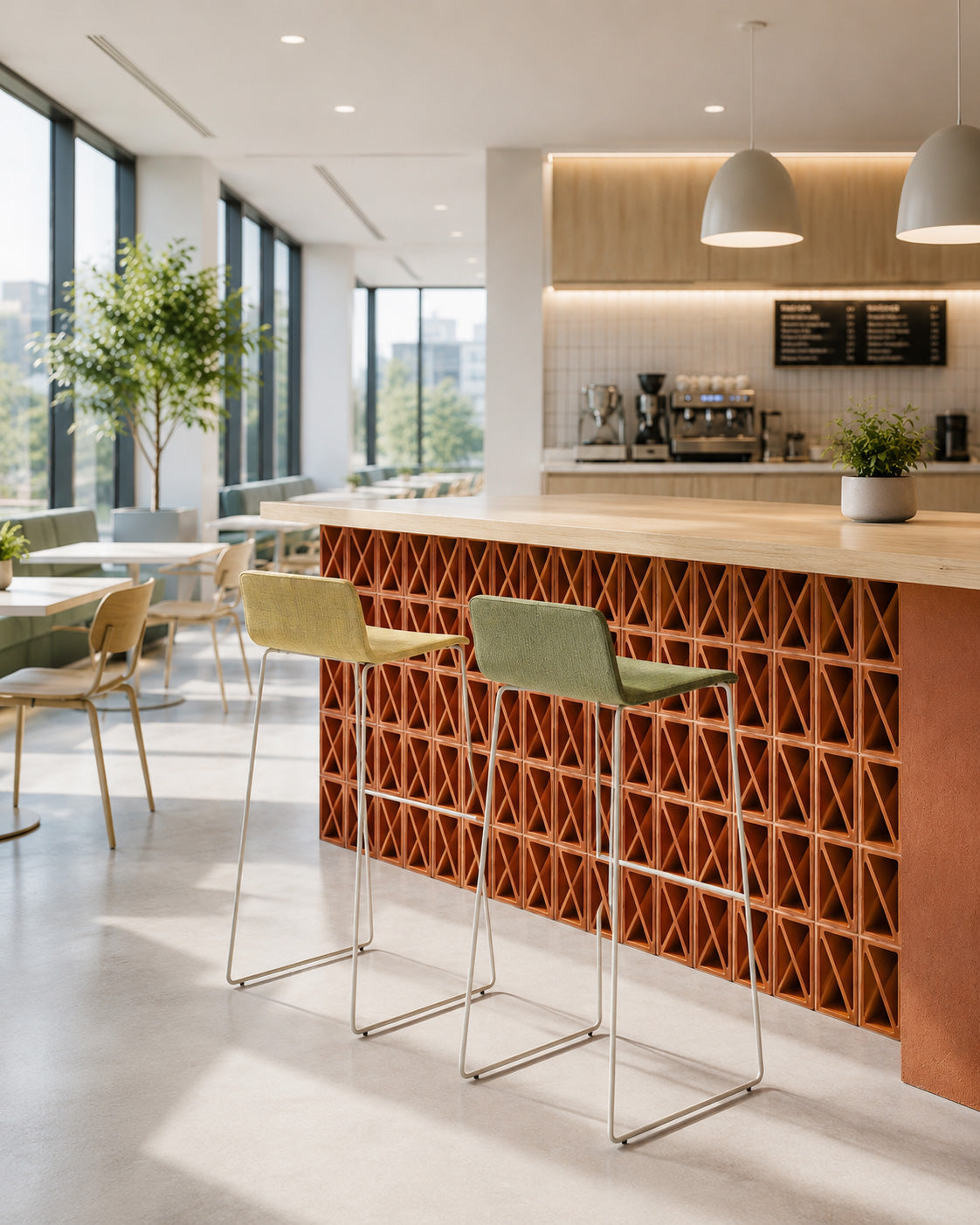 Chaises en bois Yo Wood & Tissu
