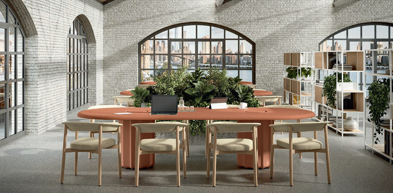 Table ronde design Sabree