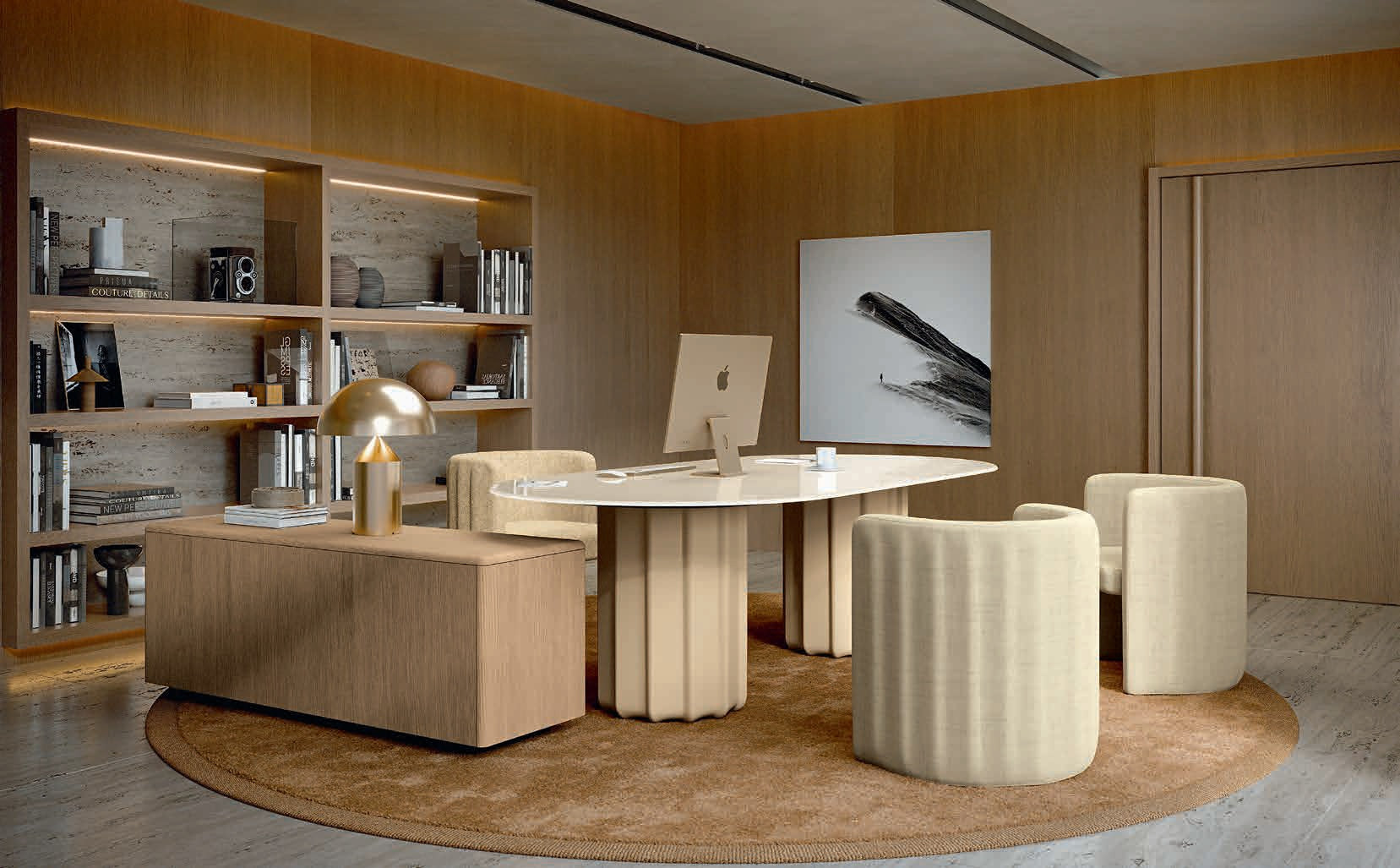 Table ronde design Sabree